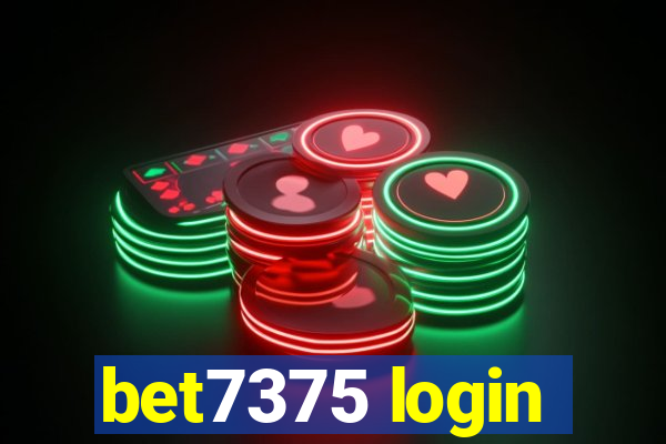 bet7375 login